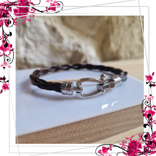 Bracelet PELOUS - Crin de Cheval Artisanal