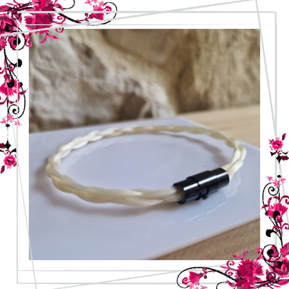 Bracelet LINO - Crin de Cheval Artisanal