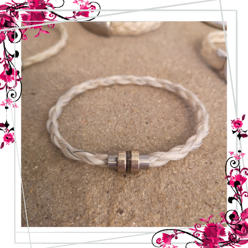 Bracelet OSIRIS - Crin de Cheval Artisanal