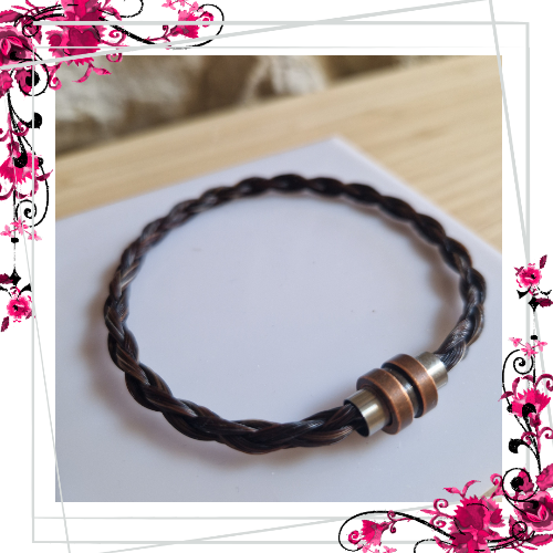 Bracelet OSIRIS - Crin de Taureau Artisanal