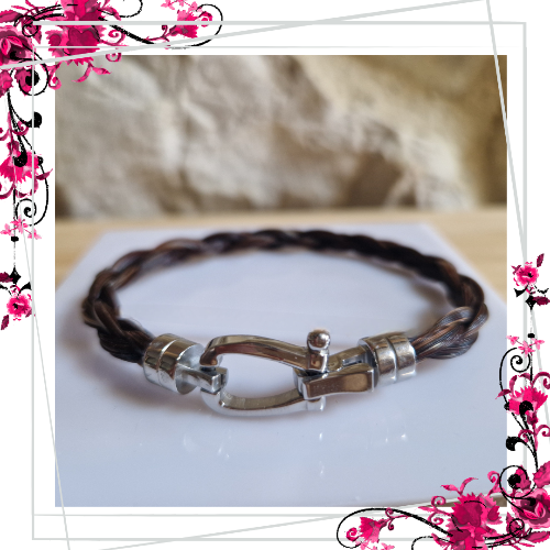 Bracelet PELOUS - Crin de Taureau Artisanal