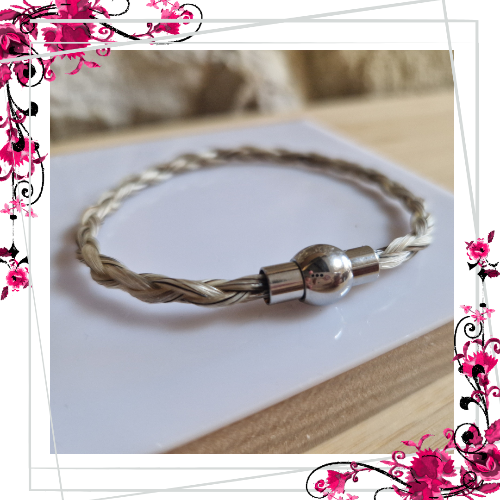 Bracelet MISTRAL - Crin de Taureau Artisanal