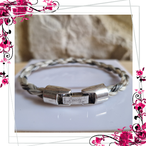 Bracelet VERLAINE - Crin de Cheval Artisanal