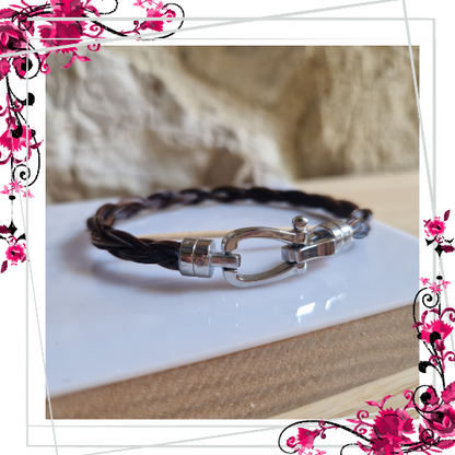 Bracelet PELOUS - Crin de Cheval Artisanal