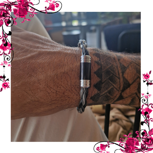 Bracelet MELODY - Crin de Cheval Artisanal